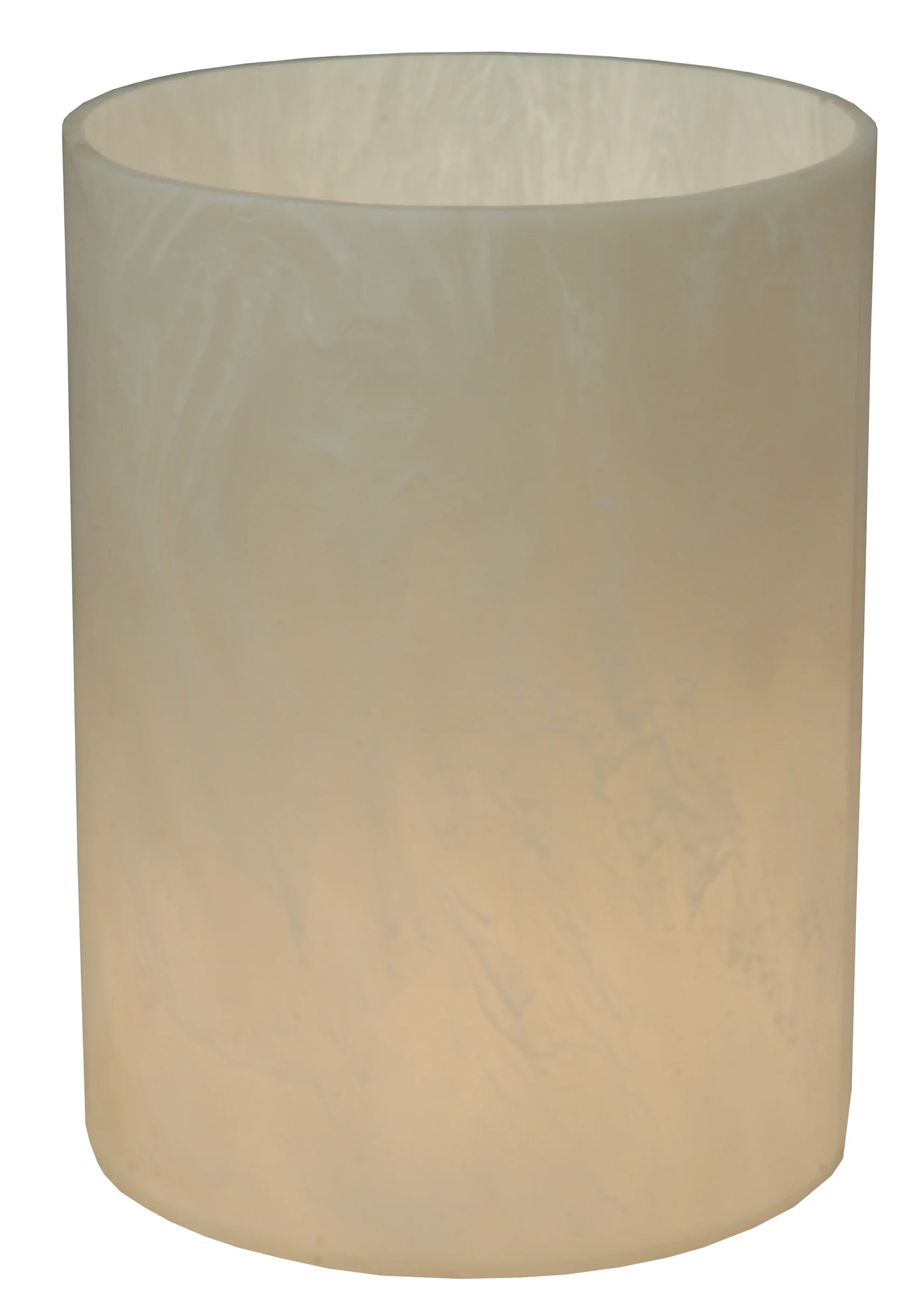 6"W Cylindre Fleshtone Idalight Shade