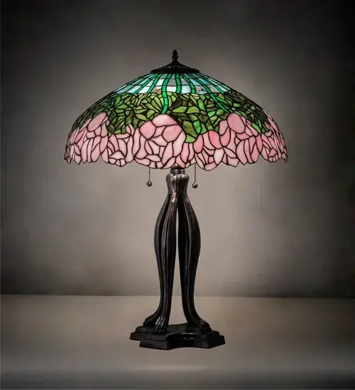 The Tiffany Cabbage Rose by Meyda Lighting - Image 1