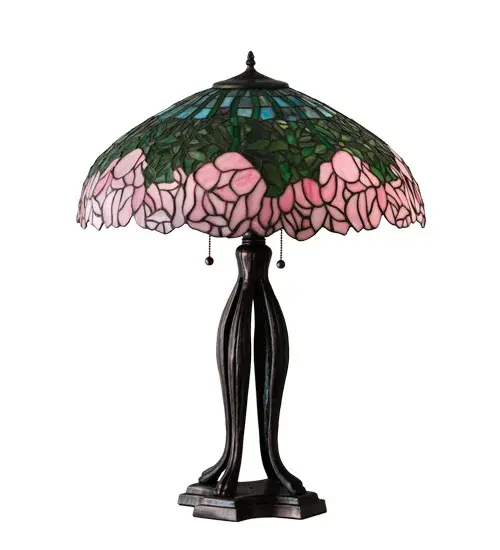 The Tiffany Cabbage Rose by Meyda Lighting - Image 3