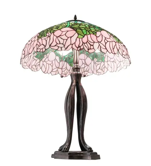 The Tiffany Cabbage Rose by Meyda Lighting - Image 6