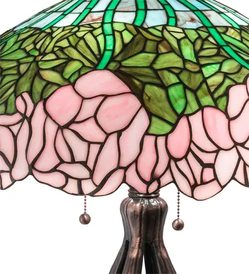 The Tiffany Cabbage Rose by Meyda Lighting - Image 7