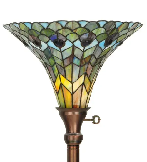 The Tiffany Jeweled Peacock by Meyda Lighting - Image 5