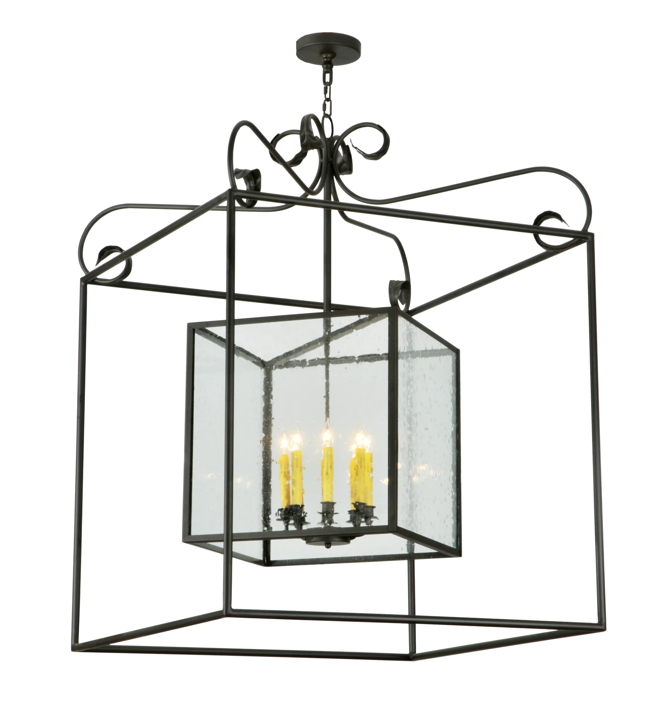 Kitzi Eight Light Pendant in Oil Rubbed Bronze
