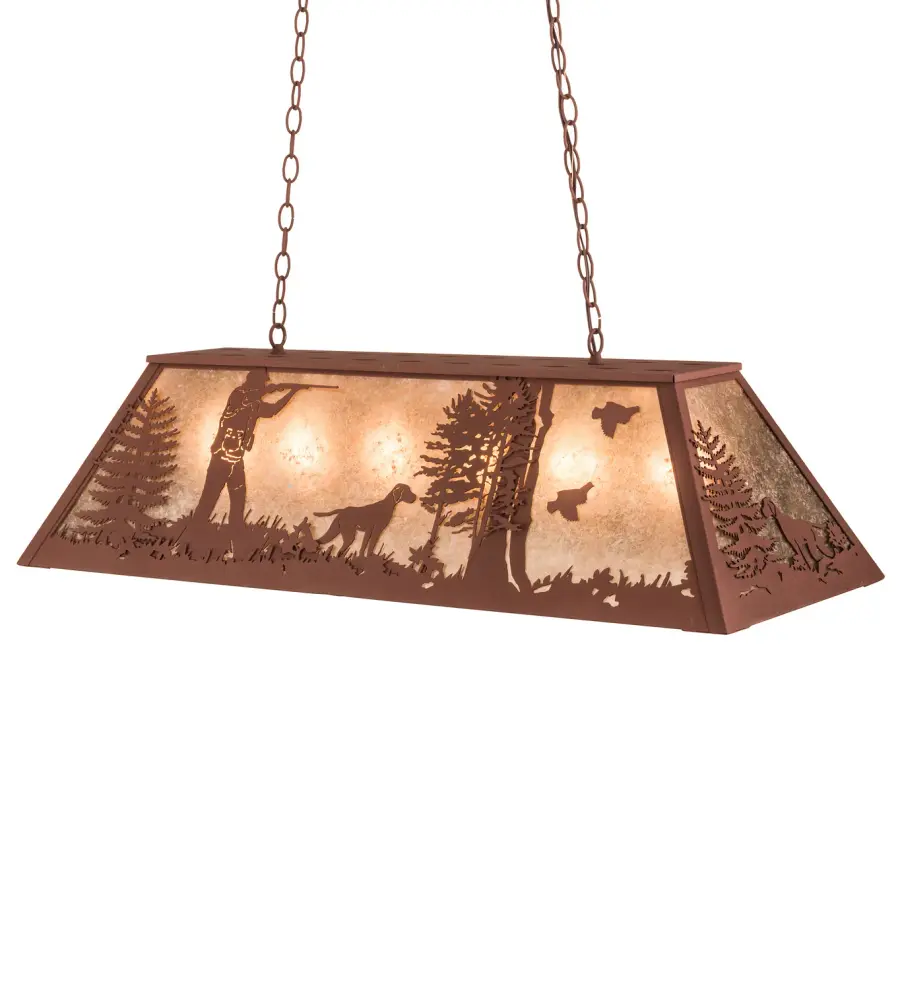 The Meyda Tiffany - Quail Hunter by Meyda Lighting