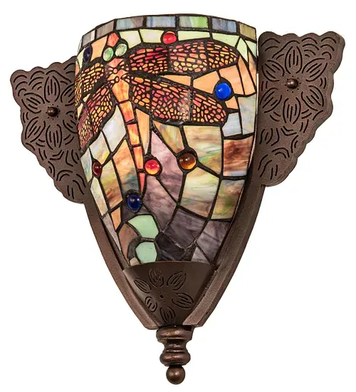Every Meyda Tiffany item is a unique handcrafted work of art. Natural variations in the wide array of materials that we use to create each Meyda product make every item a masterpiece of its own. Photographs are a general representation of the product. Colors and designs will vary. - alternate view