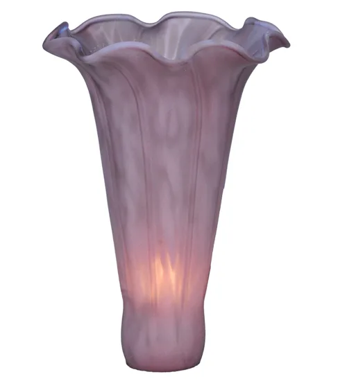 3"W X 5"H LAVENDER POND LILY SHADE