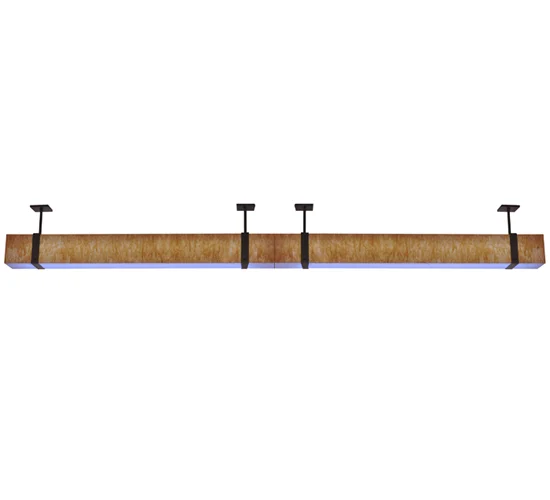 144"L Quadrato Linear Semi-Flushmount