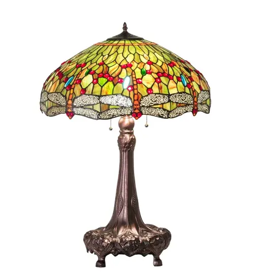 The Tiffany Hanginghead Dragonfly by Meyda Lighting - Image 2