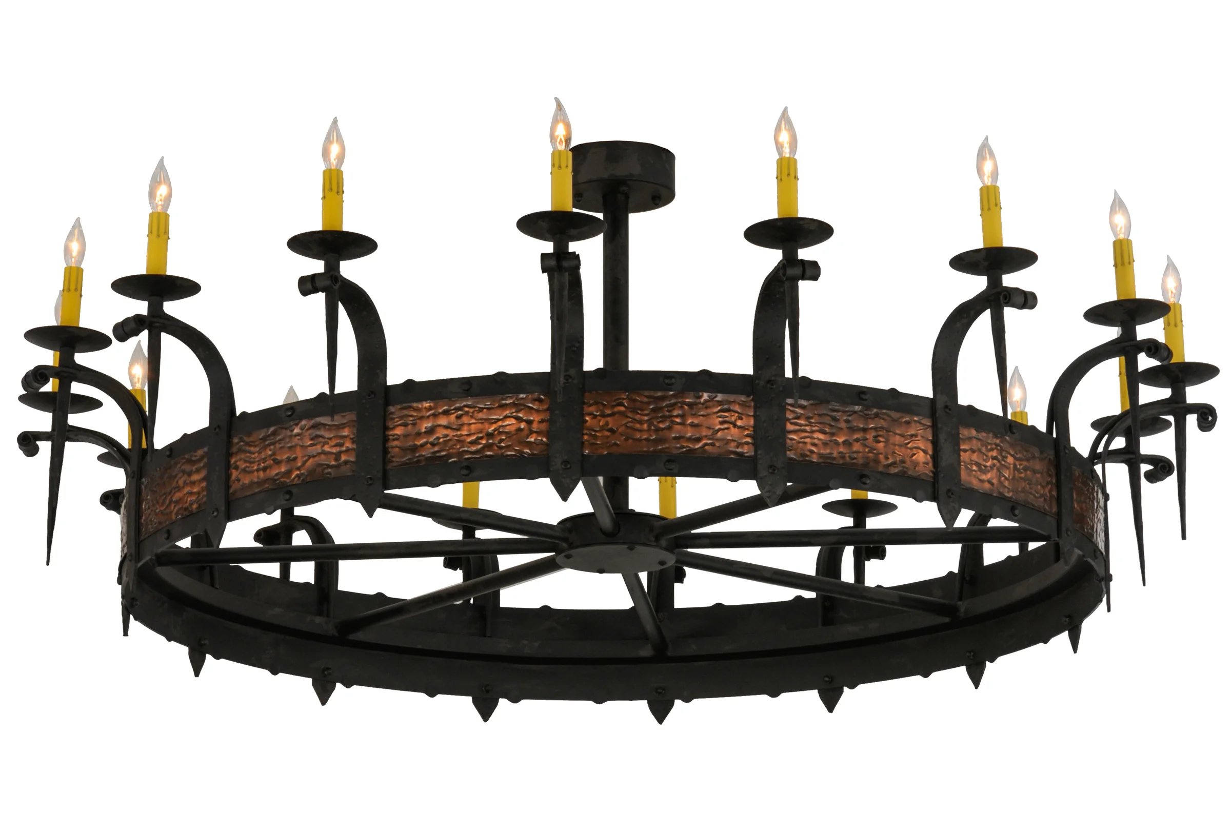 60"W Costello 16 Lt Chandelier