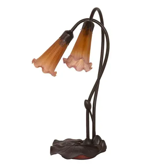 The Amber/Purple Pond Lily by Meyda Lighting - Image 3