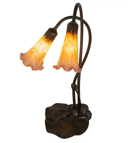 The Amber/Purple Pond Lily by Meyda Lighting - Image 4