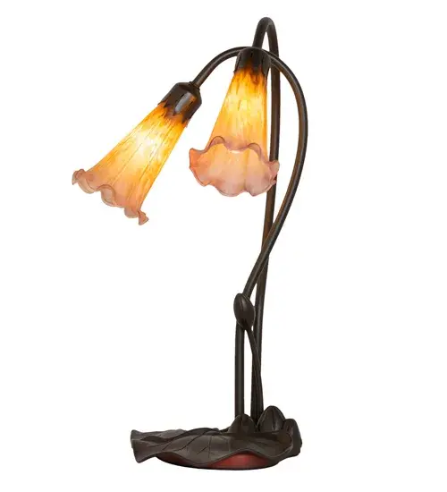 The Amber/Purple Pond Lily by Meyda Lighting - Image 5