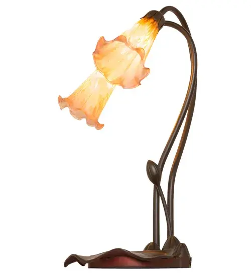The Amber/Purple Pond Lily by Meyda Lighting - Image 6