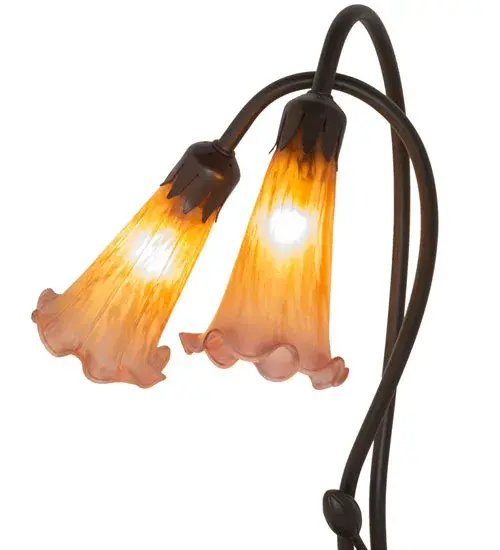 The Amber/Purple Pond Lily by Meyda Lighting - Image 7