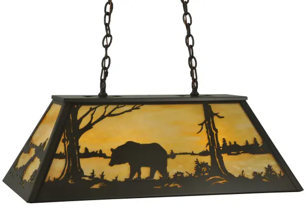 The Bear at Lake by Meyda Lighting - Image 1