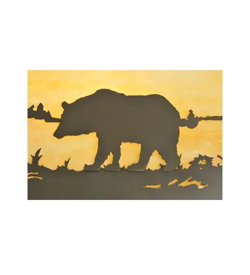 The Bear at Lake by Meyda Lighting - Image 7