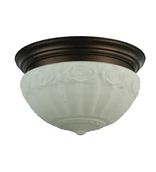 The White Puffy Rose by Meyda Lighting - Image 3