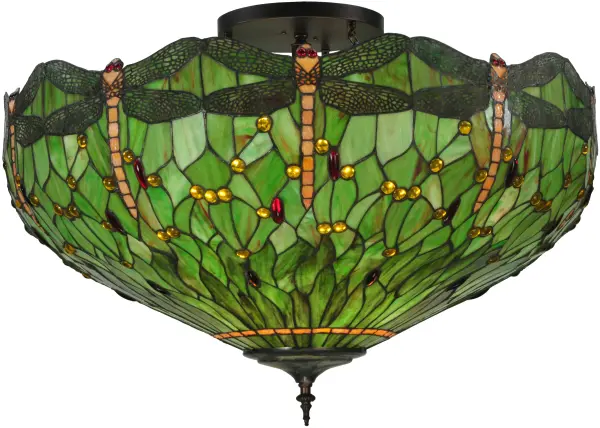 Every Meyda Tiffany item is a unique handcrafted work of art. Natural variations in the wide array of materials that we use to create each Meyda product make every item a masterpiece of its own. Photographs are a general representation of the product. Colors and designs will vary.
