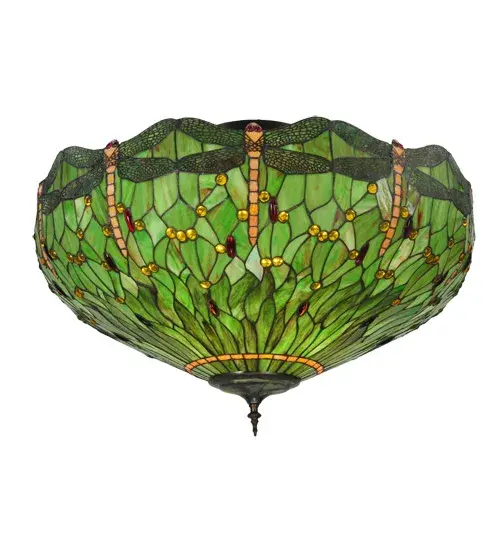 The Tiffany Hanginghead Dragonfly by Meyda Lighting - Image 2