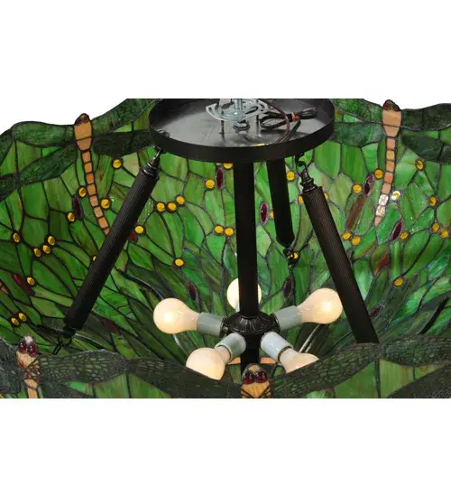 The Tiffany Hanginghead Dragonfly by Meyda Lighting - Image 11