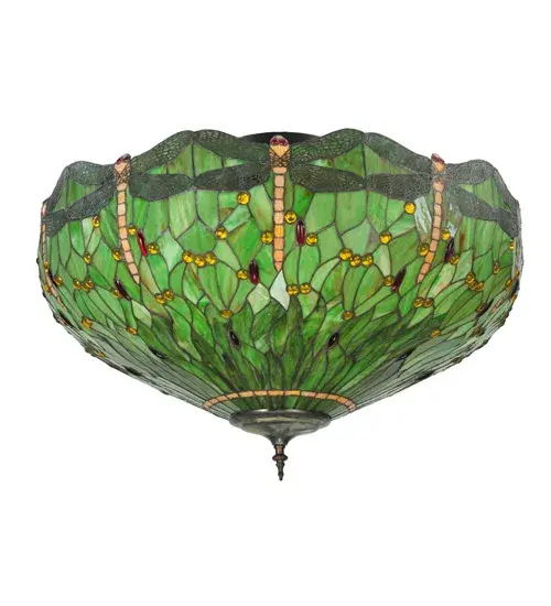 The Tiffany Hanginghead Dragonfly by Meyda Lighting - Image 3