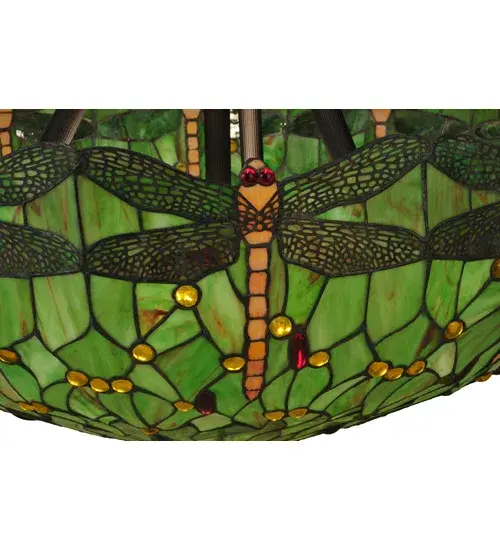 The Tiffany Hanginghead Dragonfly by Meyda Lighting - Image 9