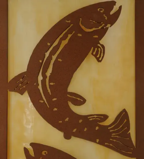 The Leaping Trout by Meyda Lighting - Image 9