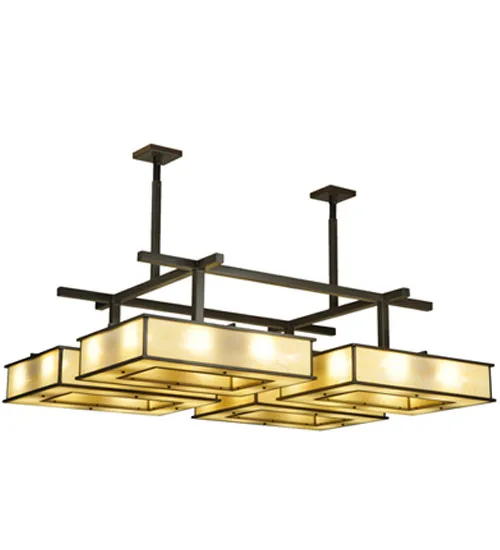 68" Long Piazza Semi-Flushmount