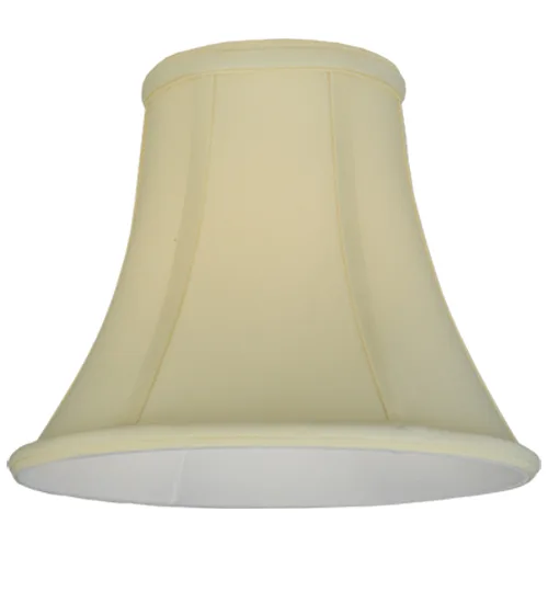 10.25"W X 8.25"H Trumpet Cream Fabric Shade