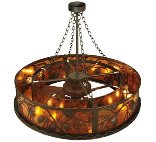 The Whispering Pines by Meyda Lighting - Image 4