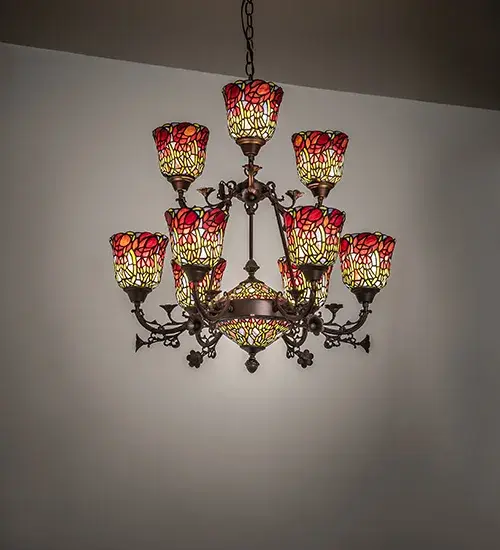 The Red Rosebud by Meyda Lighting - Image 1