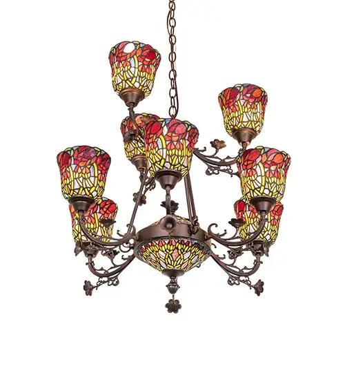 The Red Rosebud by Meyda Lighting - Image 6
