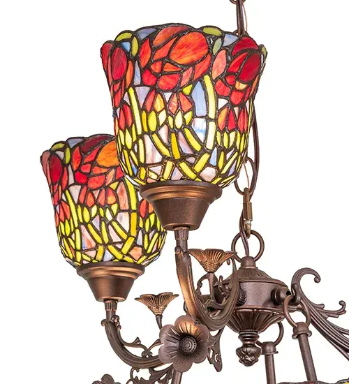 The Red Rosebud by Meyda Lighting - Image 8