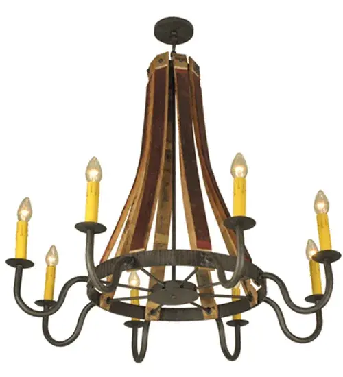 The Barrel Stave by Meyda Lighting - Image 6