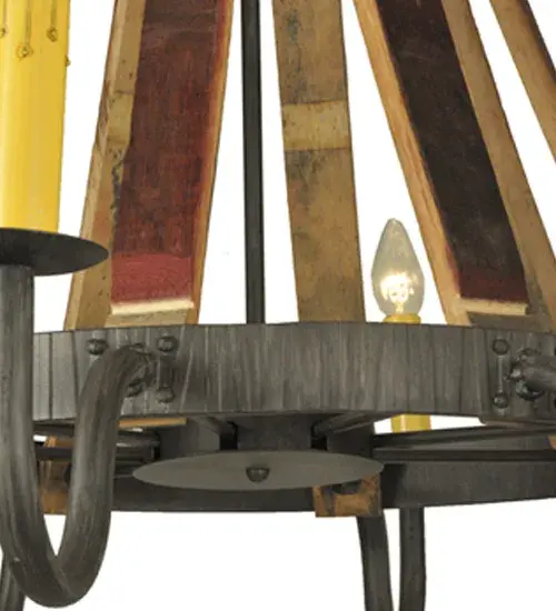 The Barrel Stave by Meyda Lighting - Image 8