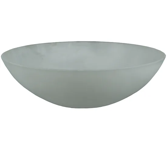 9"W X 3"H Bowl Frosted Glass Shade