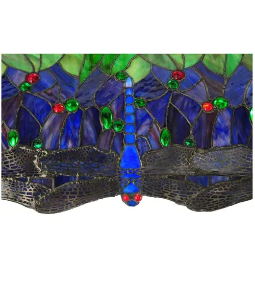 The Tiffany Hanginghead Dragonfly by Meyda Lighting - Image 6