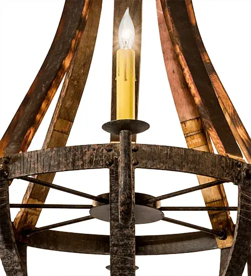 The Barrel Stave by Meyda Lighting - Image 9