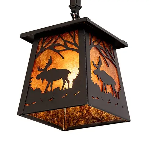 The Moose at Dawn by Meyda Lighting - Image 6