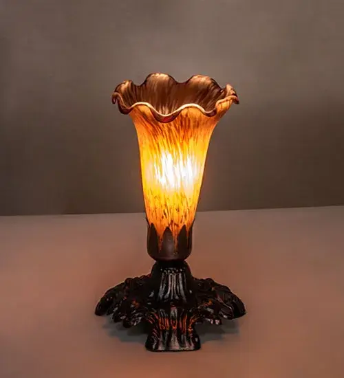 The Amber Pond Lily by Meyda Lighting - Image 1