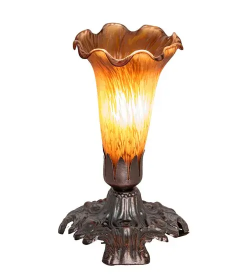 The Amber Pond Lily by Meyda Lighting - Image 2
