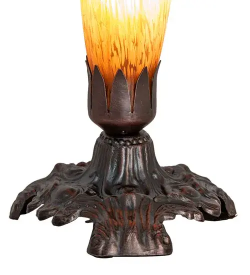 The Amber Pond Lily by Meyda Lighting - Image 7