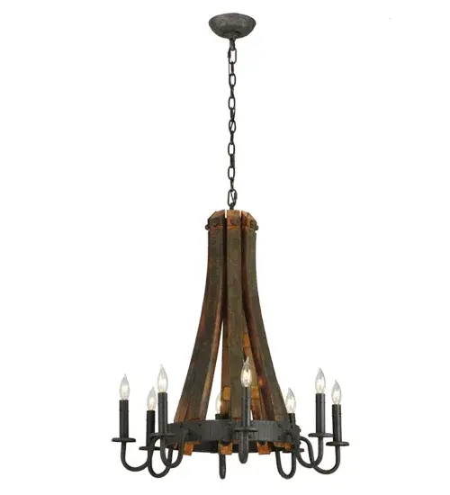 The Barrel Stave by Meyda Lighting - Image 8