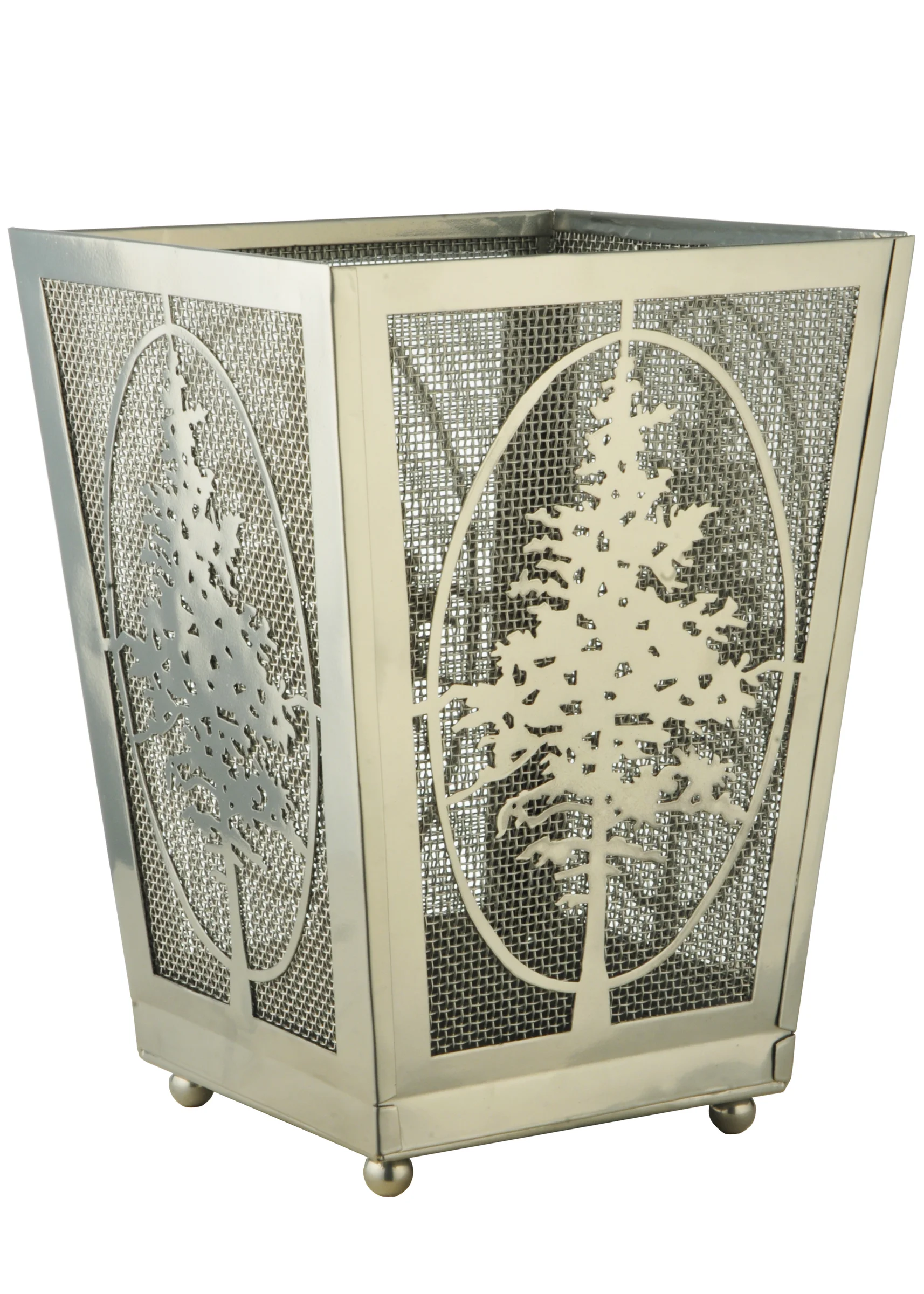 Tamarack Basket in Extreme Chrome