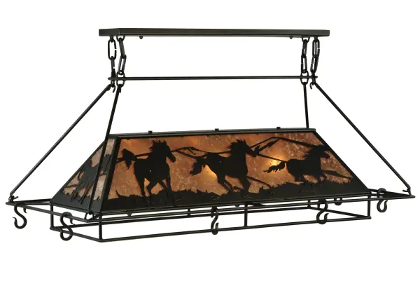 The Running Horses by Meyda Lighting - Image 1