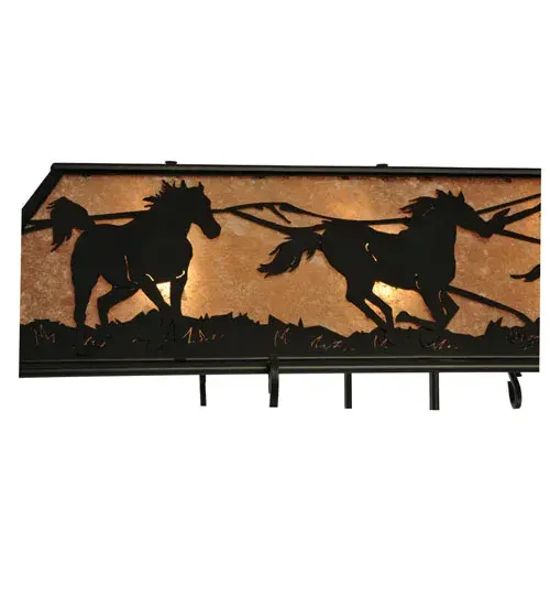 The Running Horses by Meyda Lighting - Image 5