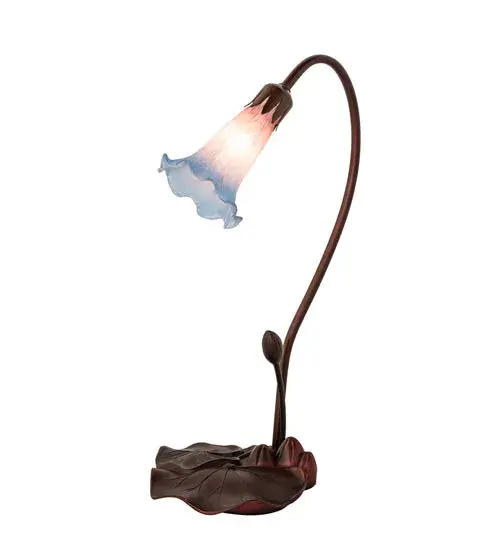 The Pink/Blue Pond Lily by Meyda Lighting - Image 2