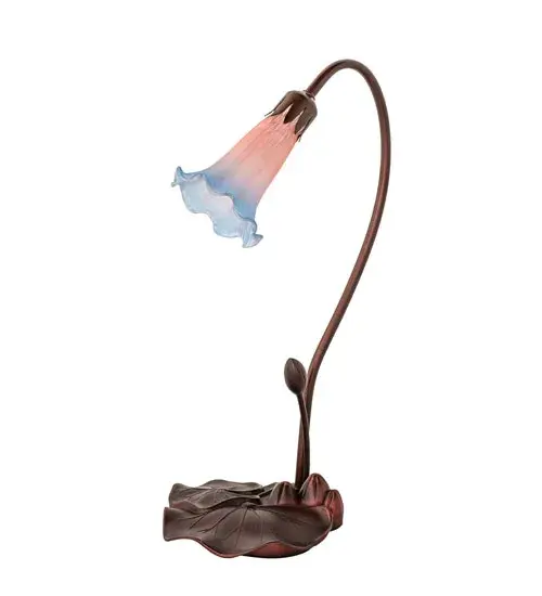 The Pink/Blue Pond Lily by Meyda Lighting - Image 3