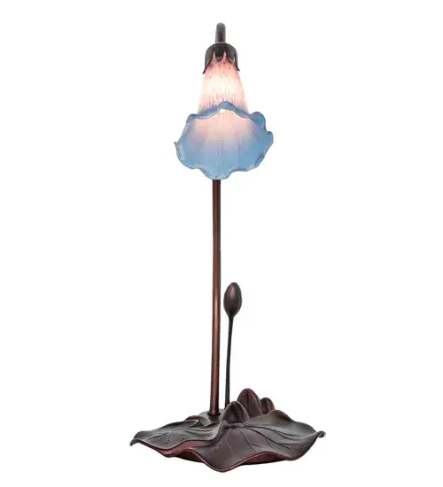The Pink/Blue Pond Lily by Meyda Lighting - Image 5