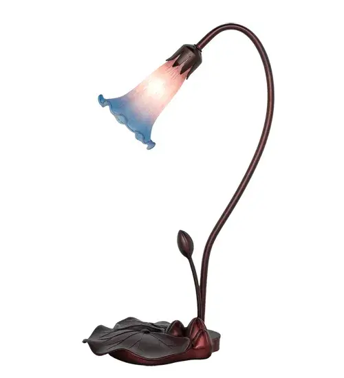 The Pink/Blue Pond Lily by Meyda Lighting - Image 6
